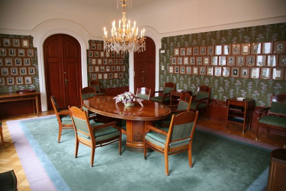 The meeting room of the Nobel Committee. Photo: Wikipedia