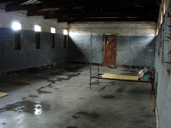 13 years after the civil war is over, a school dormitory in Mozambique looks like this. Photo: Adam Valvasori via Flickr
