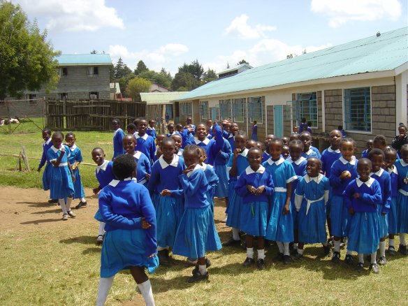 School children in Kenya. Photo: Gudrun Østby, PRIO