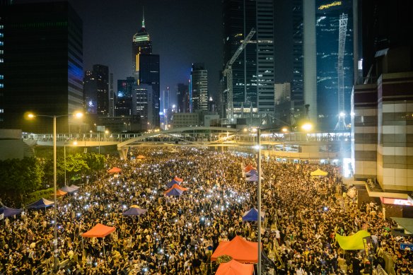 Hong Kong's Umbrella Revolution. Photo: Pasu Au Yeung, via Flickr