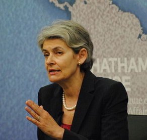 Irina Bokova, Secretary General of UNESCO. By Chatham House, London [CC BY 2.0 (http://creativecommons.org/licenses/by/2.0)], via Wikimedia Commons