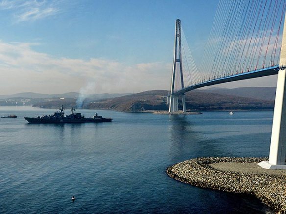 Russian missile cruiser Varyag has left its home port Vladivostok and arrived to the Mediterranean.