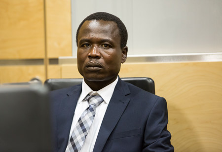 Dominic Ongwen appears at the ICC. PHOTO: International Criminal Court