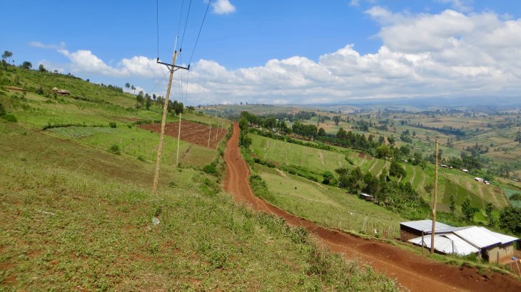 The fertile farming lands of Mt Elgon (Photo: Nina von Uexküll)