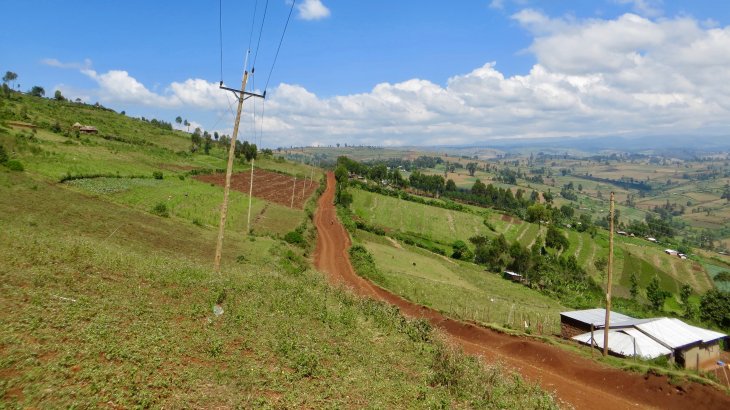 The fertile farming lands of Mt Elgon (Photo: Nina von Uexküll) The fertile farming lands of Mt Elgon (Photo: Nina von Uexküll)